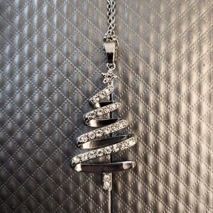 Spiral Tree Pendant & Chain